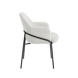 Gabriella Dining Chair Boucle Fabric