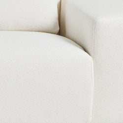 Harmony 3 Seater Sofa Ruby Cream Boucle Fabric