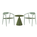 Jasmine 3pc Outdoor Balcony Set Green - Glicks Furniture