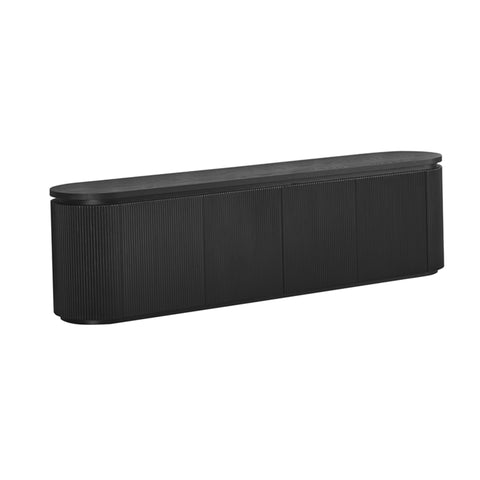 Jensen Entertainment Unit Black 200cm