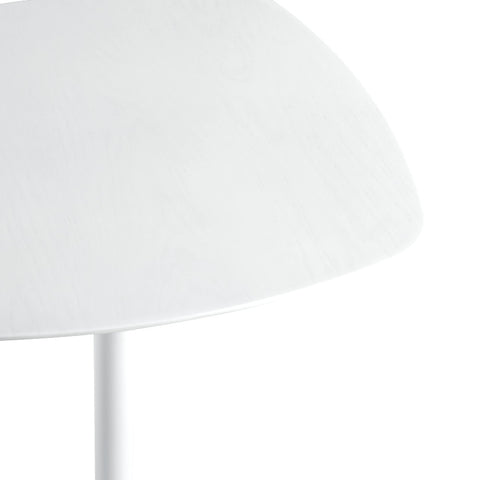 Jordan Square Bar Table White 103cm