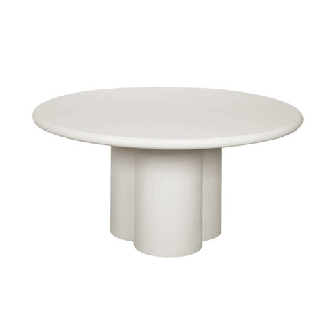Julio Round Dining Table Concrete Look 150cm