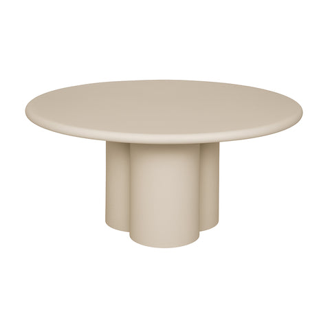 Julio Round Dining Table Concrete Look 150cm
