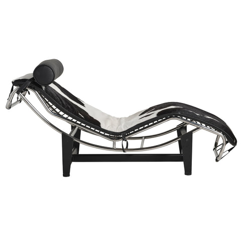 Le Corbusier LC4 Pony Leather Chaise Replica