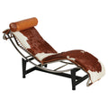 Le Corbusier LC4 Pony Leather Chaise Replica - Glicks Furniture