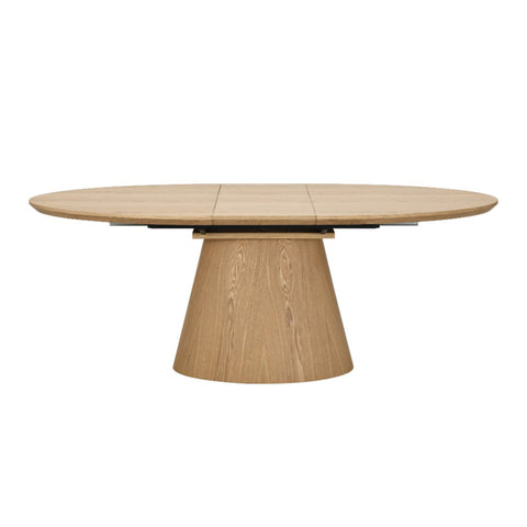 Louie 160-200cm Oval Extension Dining Table Oak