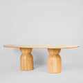 Dome Oval Dining Table 240cm - Glicks Furniture