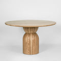 Dome Round Dining Table 120cm - Glicks Furniture