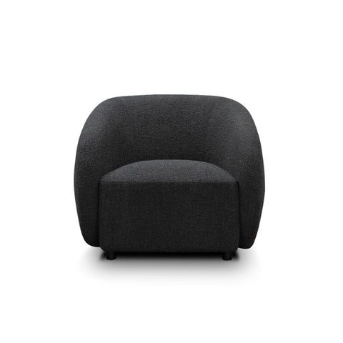 Marcel Boucle Armchair Charcoal