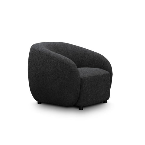 Marcel Boucle Armchair Charcoal