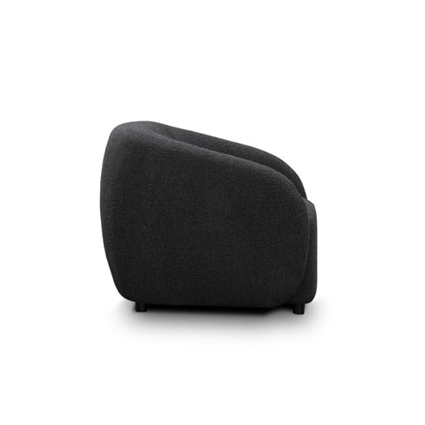 Marcel Boucle Armchair Charcoal