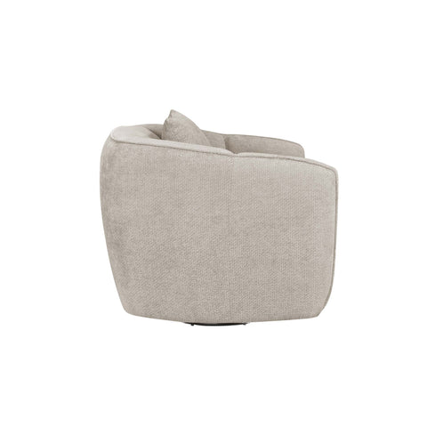 Milano Fabric Swivel Armchair