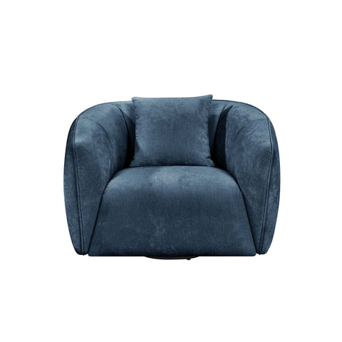 Milano Fabric Swivel Armchair