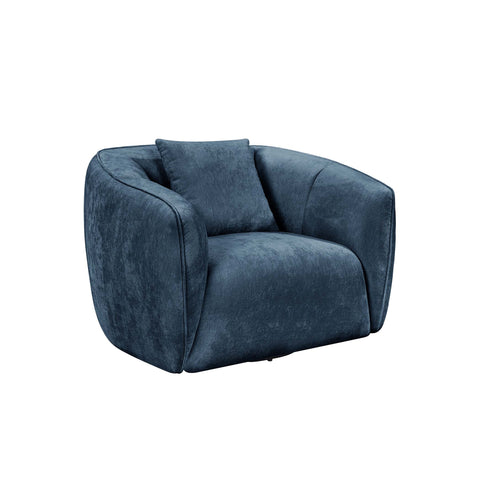 Milano Fabric Swivel Armchair