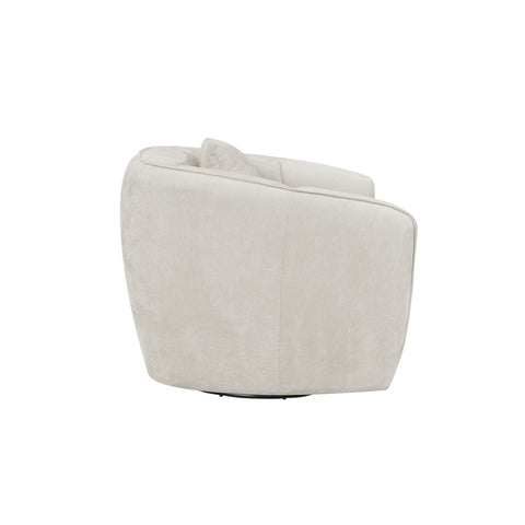 Milano Fabric Swivel Armchair