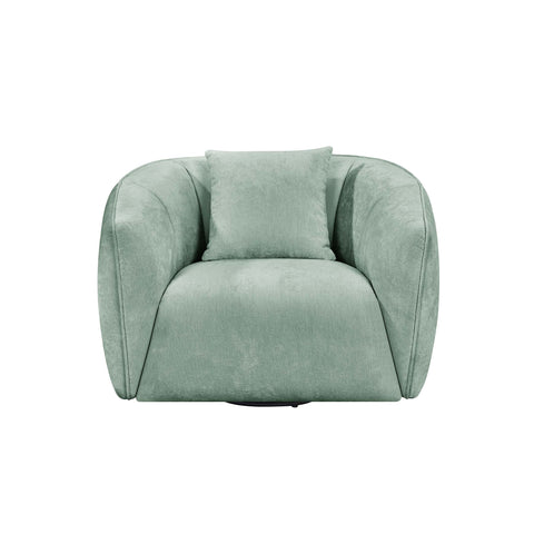 Milano Fabric Swivel Armchair