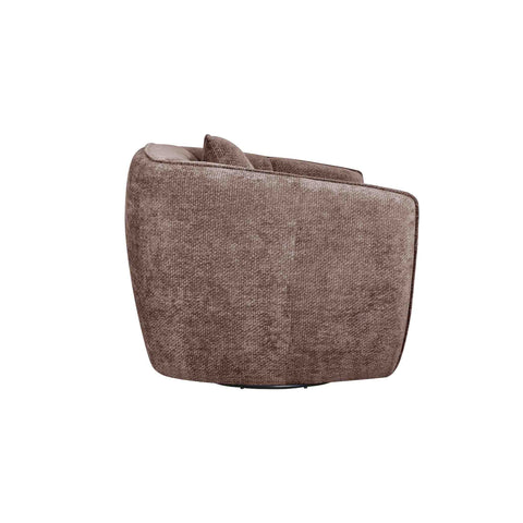 Milano Fabric Swivel Armchair