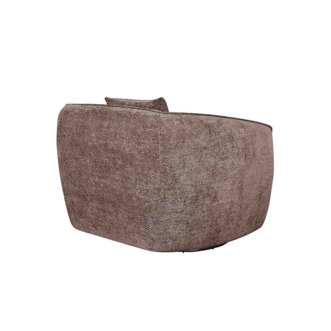 Milano Fabric Swivel Armchair