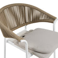 Mykonos Outdoor Dining Chair White