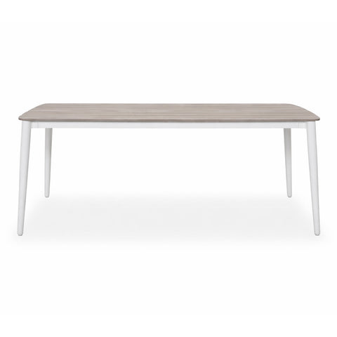 Nico Outdoor Dining Table White 220cm