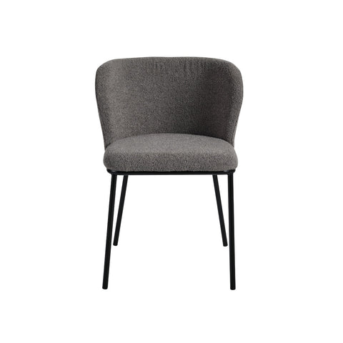 Noa Boucle Fabric Dining Chair