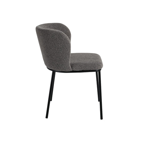 Noa Boucle Fabric Dining Chair