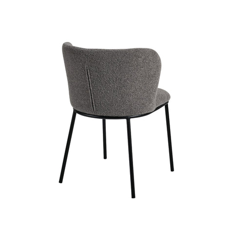 Noa Boucle Fabric Dining Chair