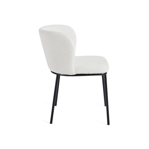 Noa Boucle Fabric Dining Chair