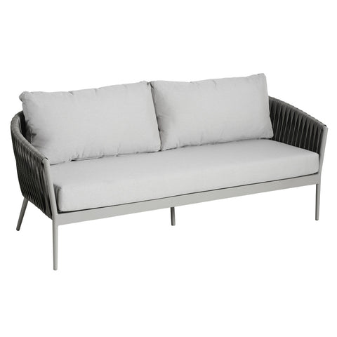 Noosa Outdoor 3 Piece Lounge Set Grey - Glicks Furniture