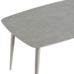 Noosa Outdoor Dining Table Sintered Stone Grey