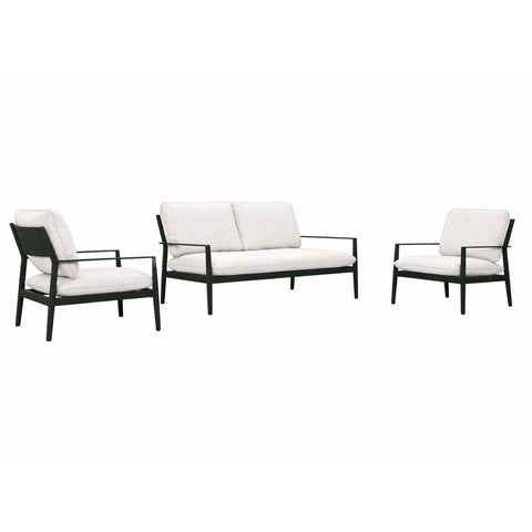 Porto Outdoor 3 Piece Lounge Set Green