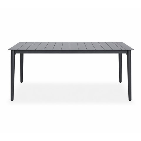 Porto Outdoor Dining Table Charcoal 180cm