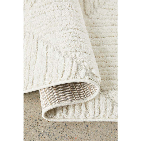 Serenade Shilo White Rug - Glicks Furniture