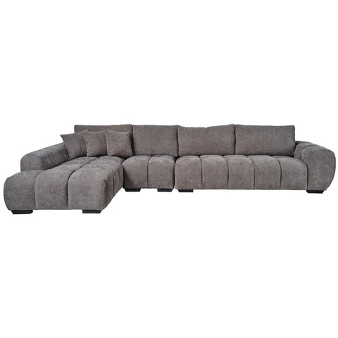 Sienna Chaise Large Grey