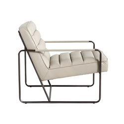 Soho Lounge Chair Mushroom Leather