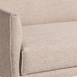 Bella Fabric Chaise Lounge LHF Taupe