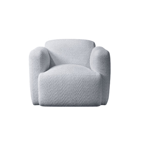 Talia Fabric Armchair Grey