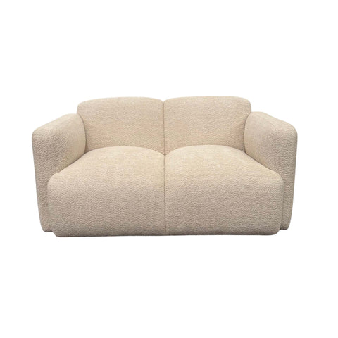 Talia 2 Seater Fabric Sofa Beige
