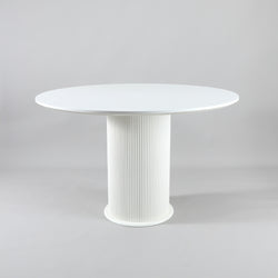Torino 100cm MDF Dining Table White