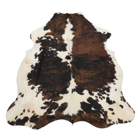 Cowhide Rug Brown and White - Glicks Furniture