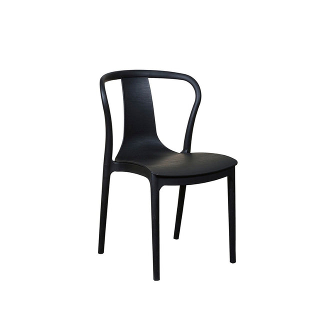 Carter Outdoor Dining Chair Black