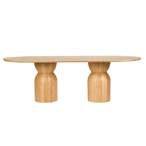 Dome Oval Dining Table 240cm - Glicks Furniture