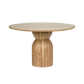 Dome Round Dining Table 120cm - Glicks Furniture