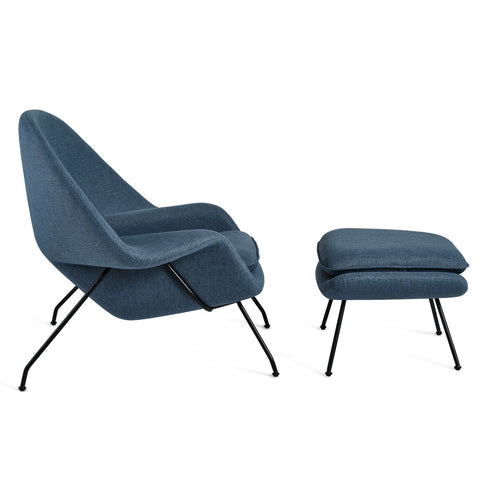 Sorrento Womb Chair & Stool - Glicks Furniture