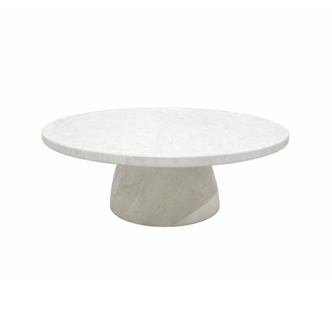 Zara Round Coffee Table Beige