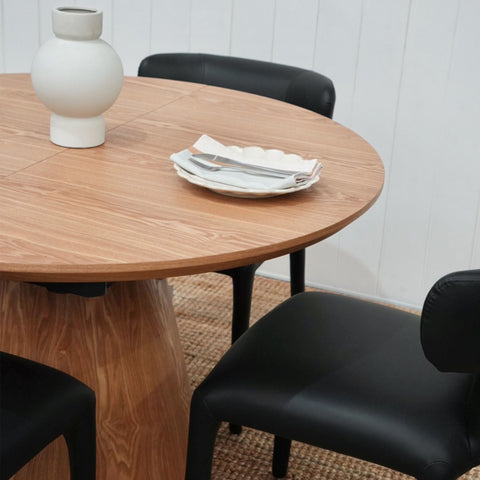 Louie 120-160cm Extension Dining Table Oak