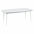 Noosa Outdoor Dining Table White - Glicks Furniture