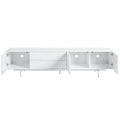 Argo Large Entertainment Unit 208cm White - Glicks Furniture