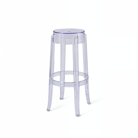 Philippe Starck Ghost Bar Stool Clear 75cm Replica