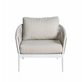 Giovanni Outdoor Lounge Chair White - Glicks Furniture